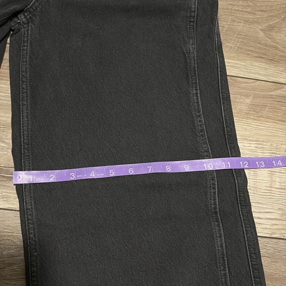 NWT Free People We The Free Final Countdown Cuffed Jeans 27 Black - Picture 10 of 12